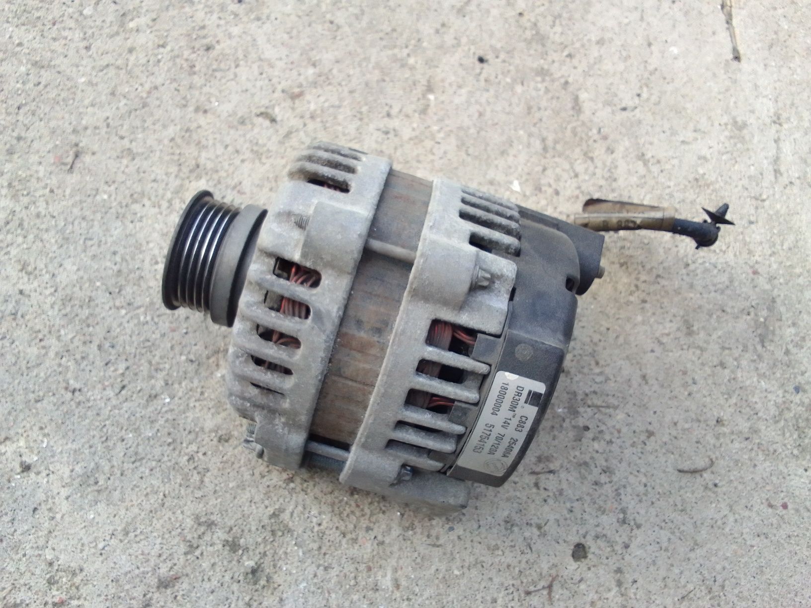 Alfa Romeo 159 1.8 MPI alternator