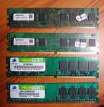 Планки оперативной памяти DDR2 1GB 800MHZ