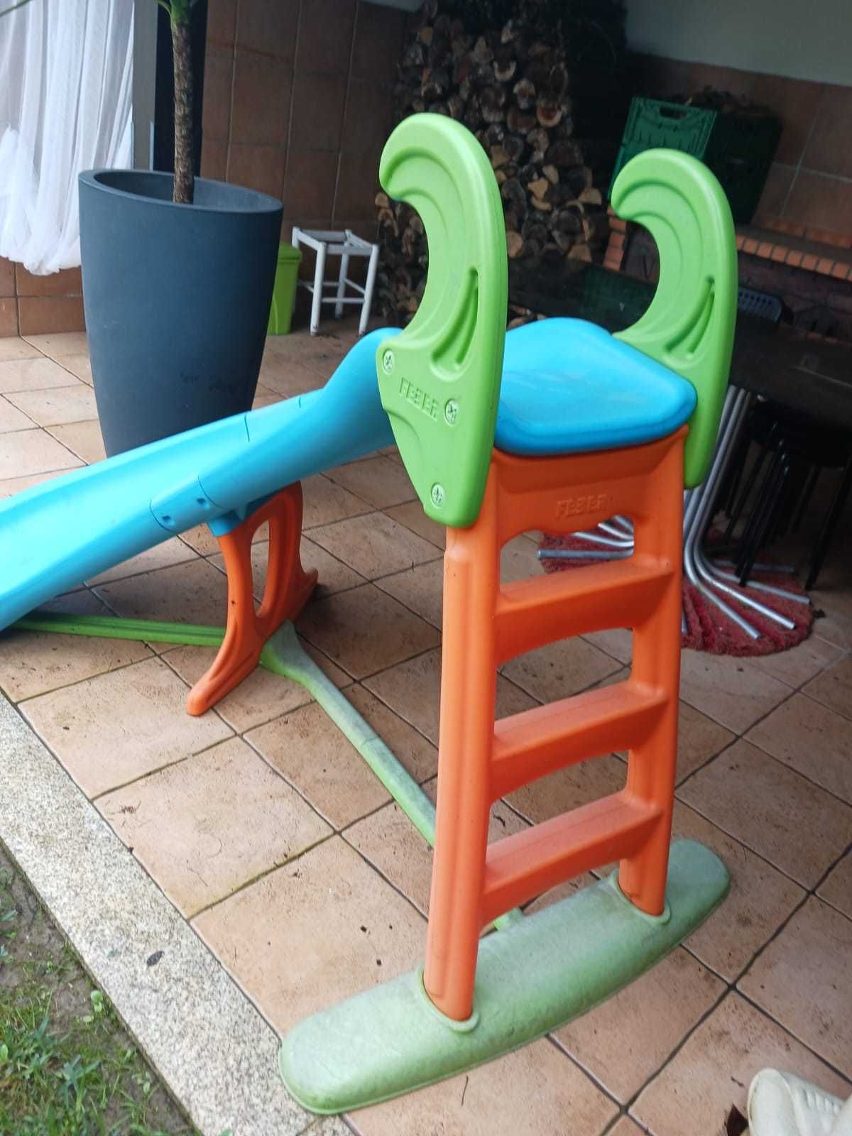 Escorrega Jardim Criança troco consola