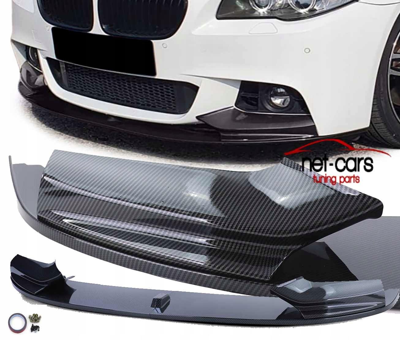 Spoiler dokładka przód BMW F10 F11 M Pakiet Carbon 2 elementy