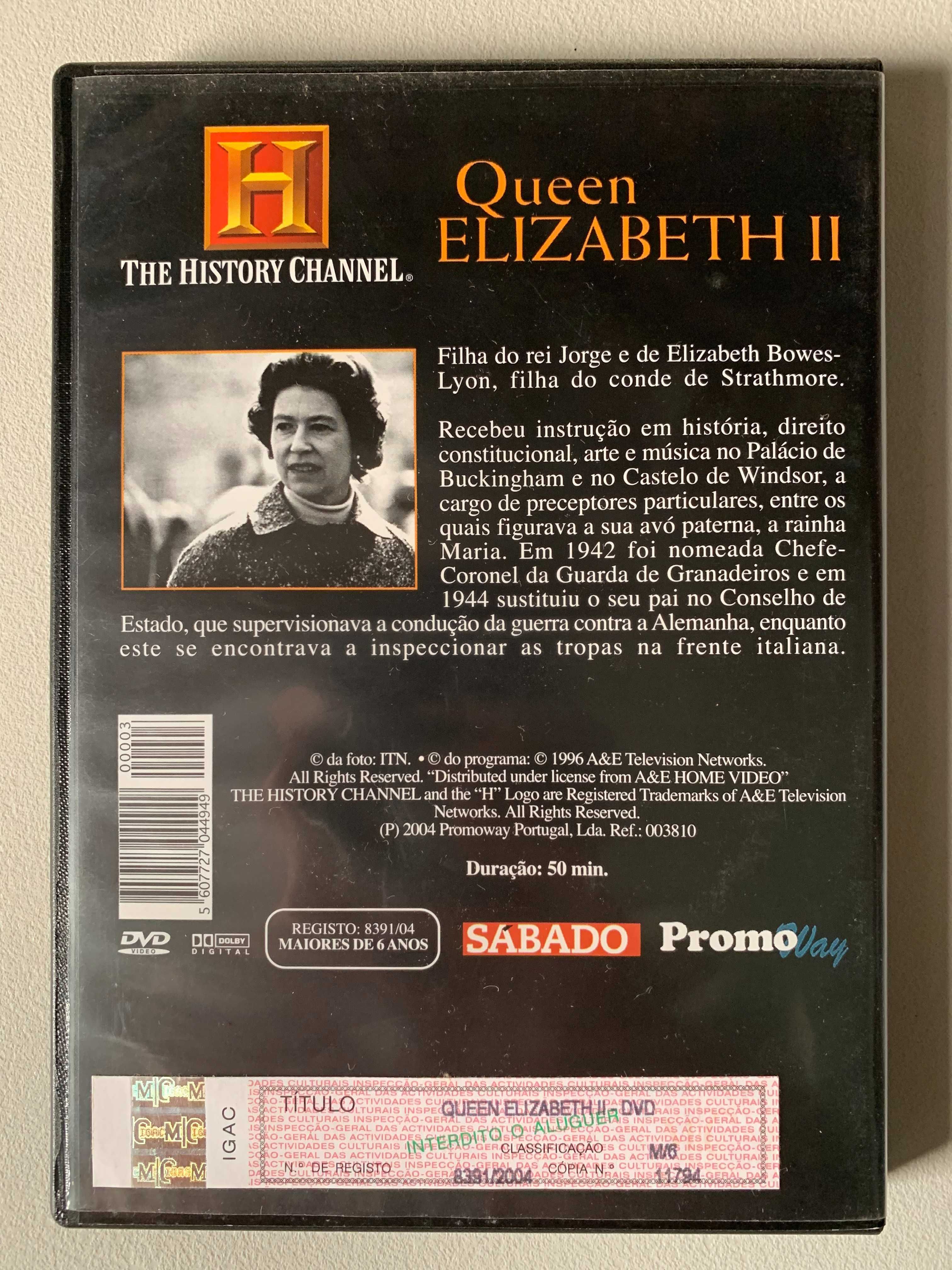 [DVD] Queen Elizabeth II - Biografia