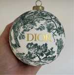 Bombka na choinkę DIOR recznie malowana