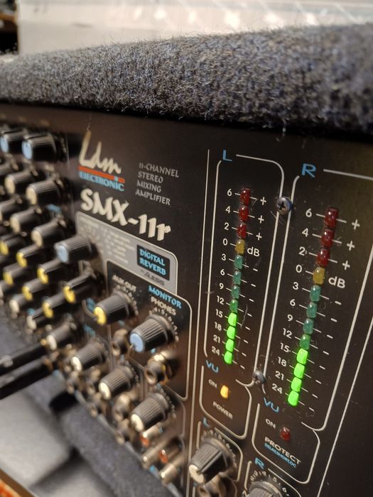 LDM SMX-11r powermikser +Alesis powermixer wzmacniacz