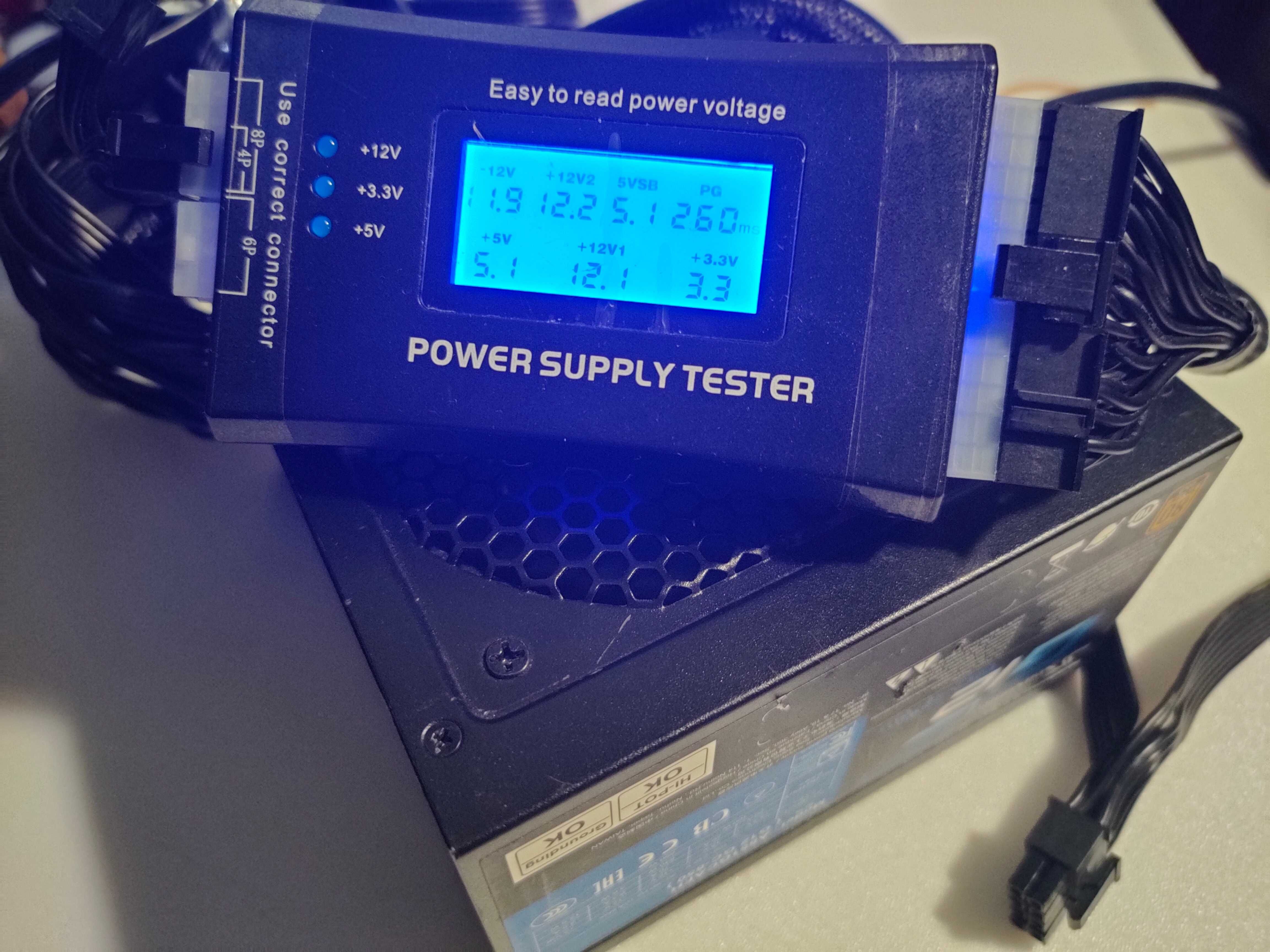 Блок живлення 850W Seasonic G12 GC-850 GOLD A851GMAFH 4x(6+2pin)