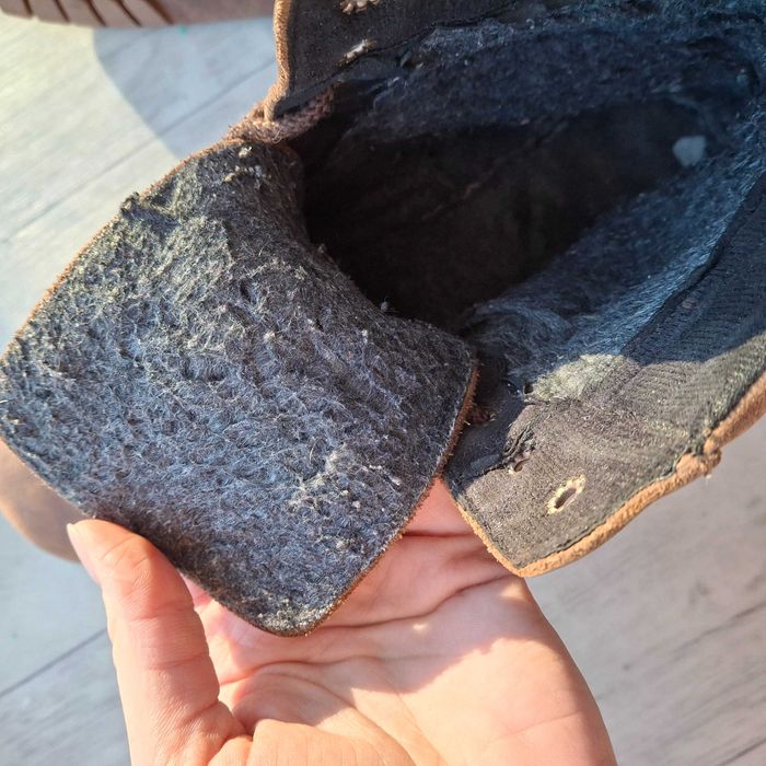 Шкіряні чоловічі ботінки, чоботи, берці 46 р 31 см.