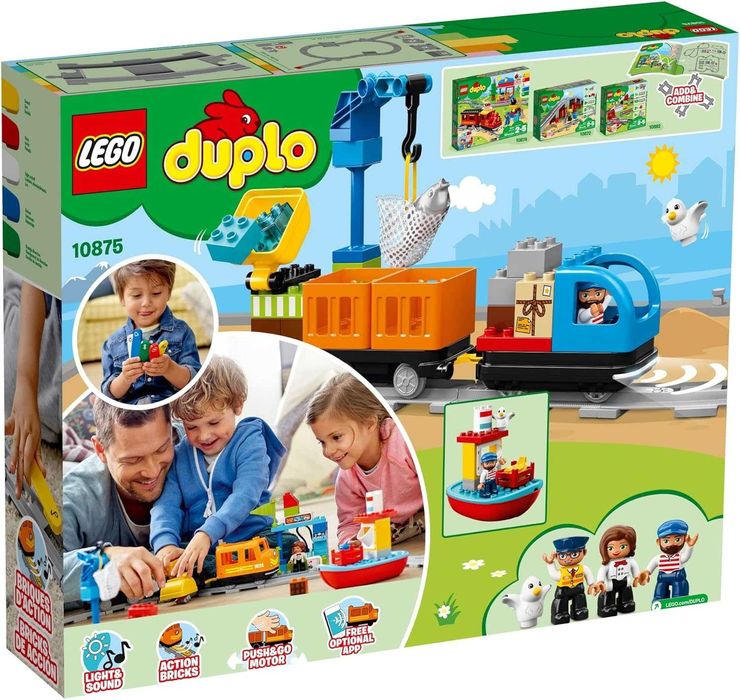 LEGO DUPLO - Pociąg towarowy 10875