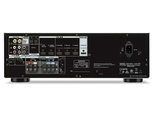 Amplituner Denon AVR-X520BT 4K BDB Stan