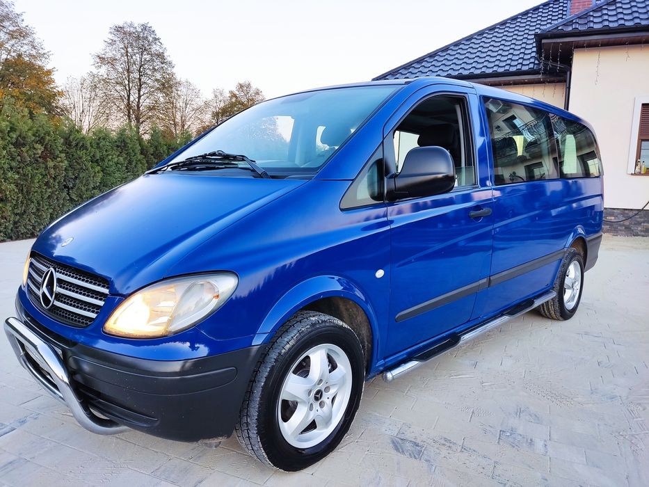 Vito 2.2cdi 150Ps! 7osob! Brygadowka! Oryginał lakier! Long ! Viano