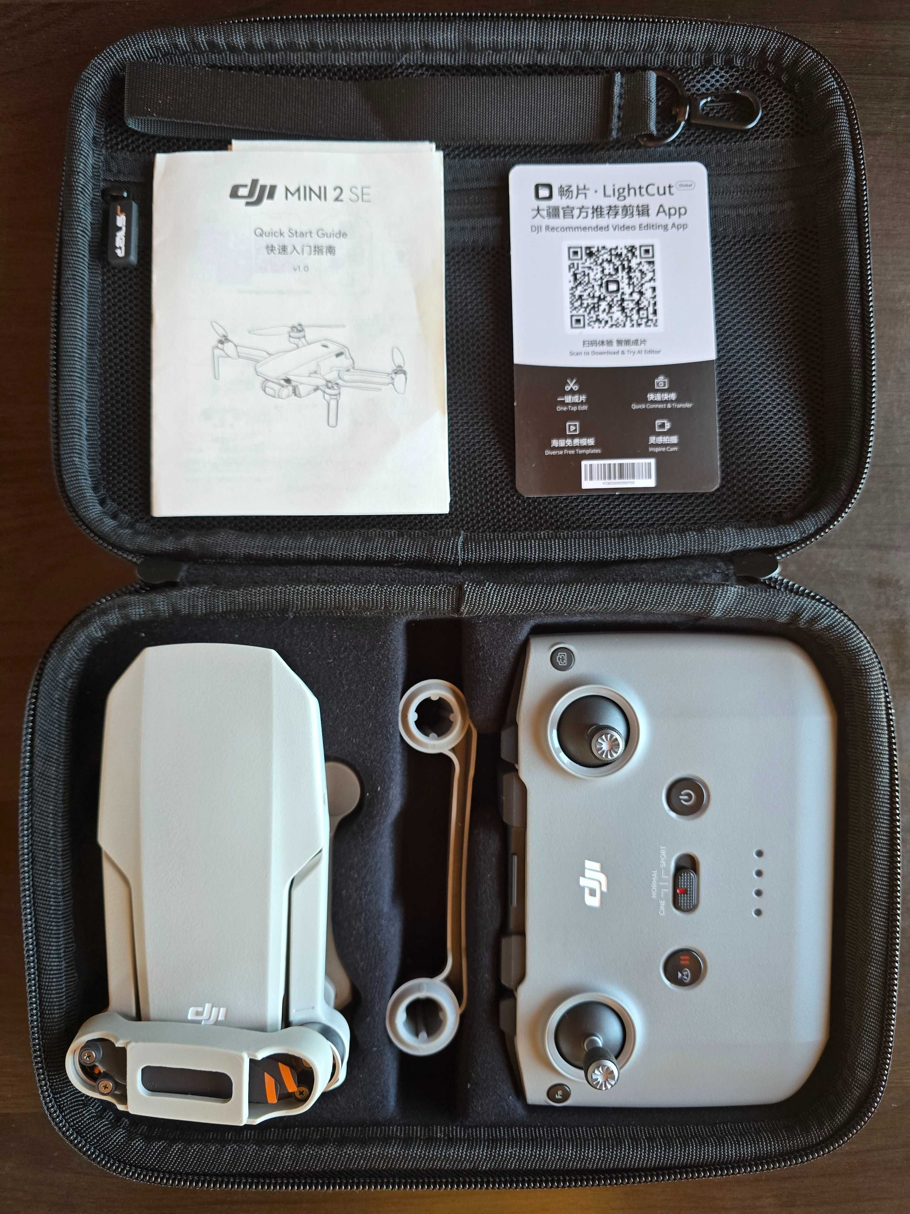 Drone DJI mini 2SE, como nova