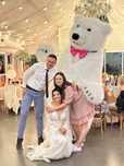 Żywe maskotki ,Biały Miś, Pedro , Pamela, Stitch, jednorożec ta inne