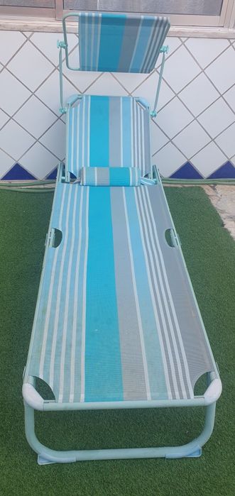 Espreguiçadeira de piscina praia ou quintal