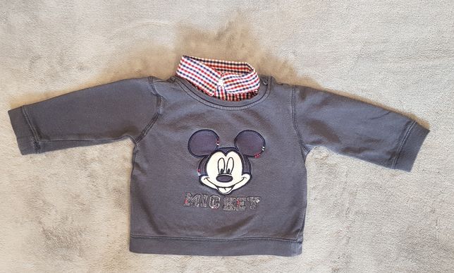 74 80 Bluza Mickey Mouse Myszka Miki George