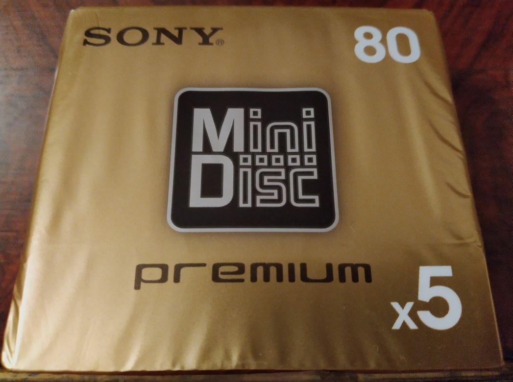 Мини Диск/Мini Disc (NEW!) =SONY MD Premium 80 min= (5шт)