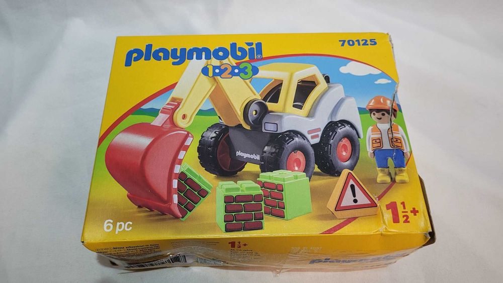 PLAYMOBIL 1.2.3 70125 Koparka