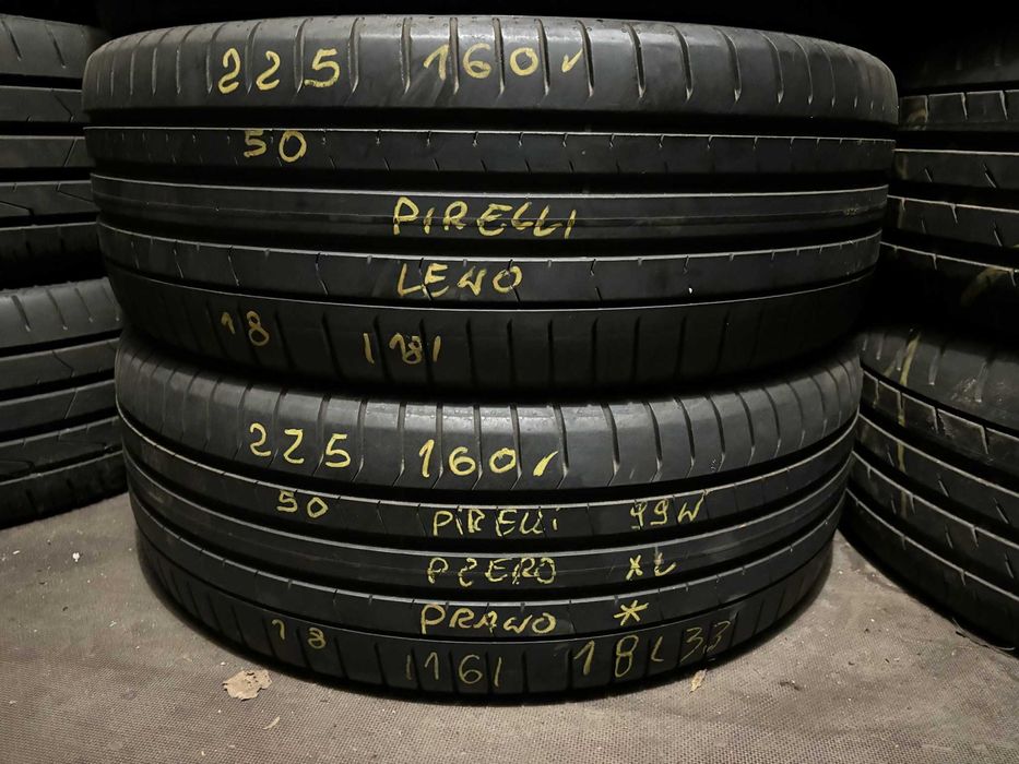 2X Opony Letnie 225/50R18 225/50/18 99W PIRELLI P ZERO XL 6MM 2018R