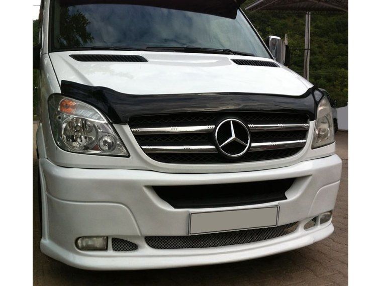 Mercedes Sprinter W906 2006-2013 Дефлектор капота (мухобойка) EuroCap