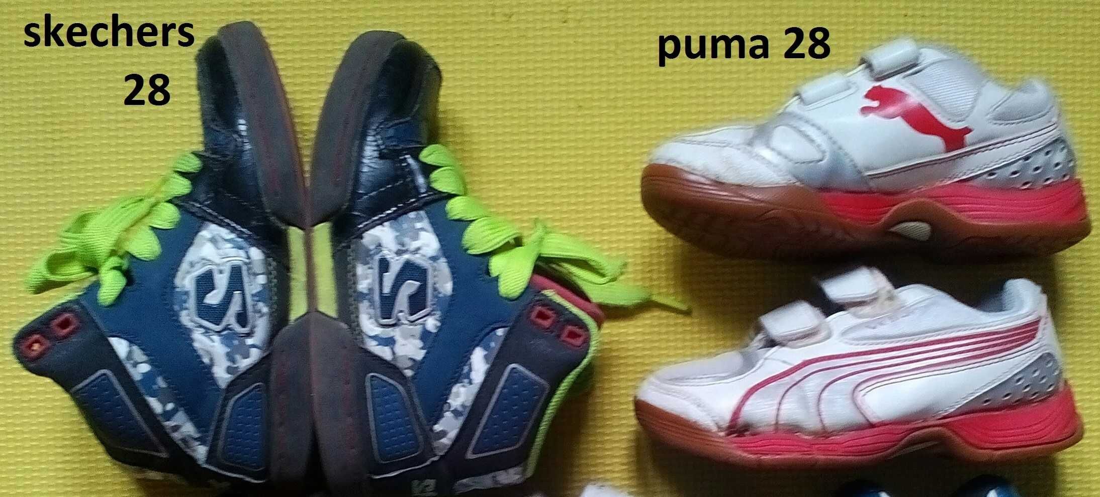 ЦЕНА за 2 пары  бренд puma детям обувь  кроссовки