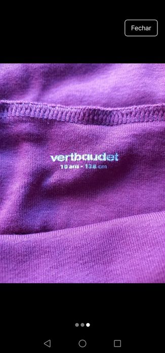 Sweatshirt da Verdbaudet 10 anos
