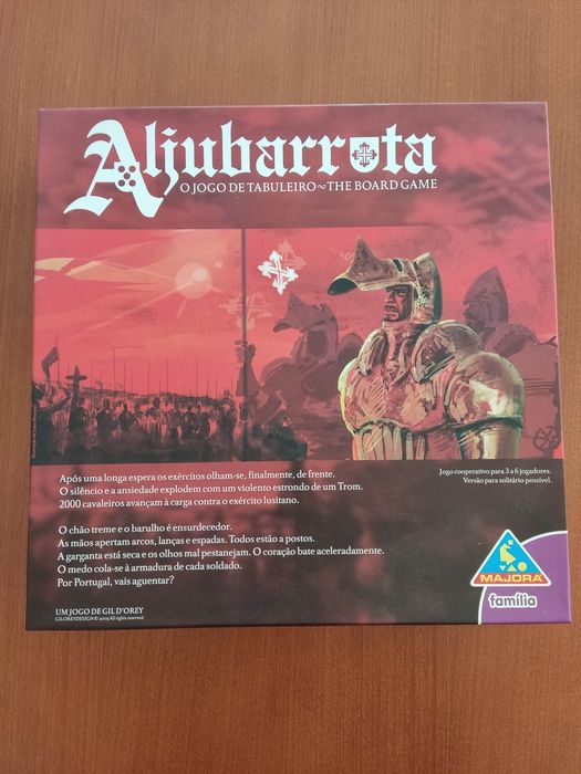 Jogo tabuleiro "Aljubarrota"