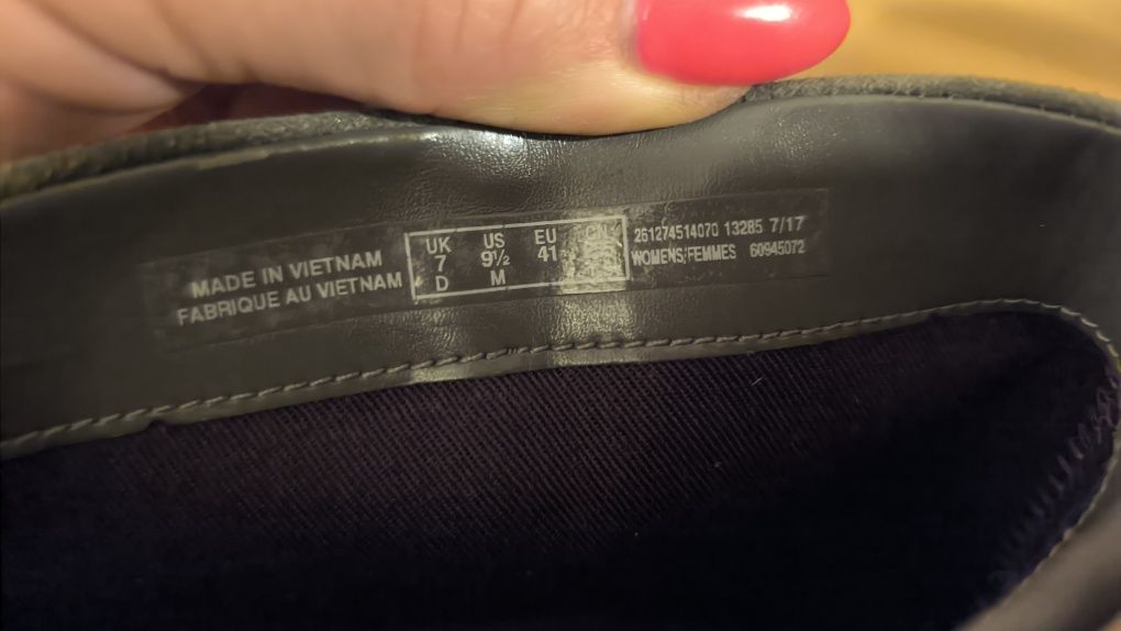 Szare botki Clarks