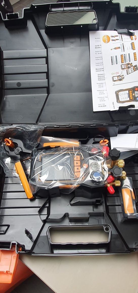 Cyfrowa oprawa zaworowa testo 558s