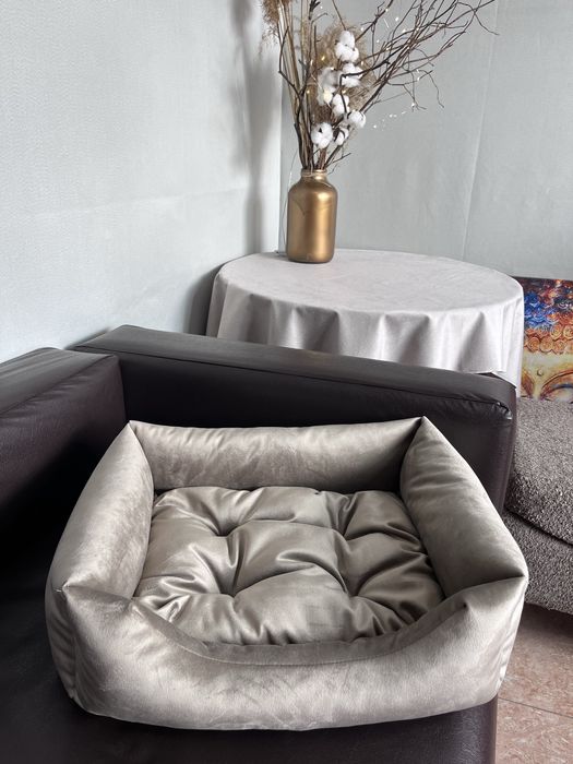 Лежак для большой собаки место съемный чехол лежанка больших размеров