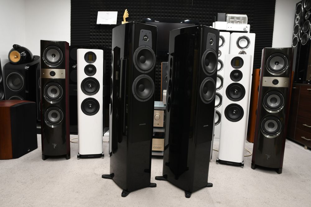 Kolumny Głośnikowe podłogowe stereo Dynaudio Contour 30 super stan!