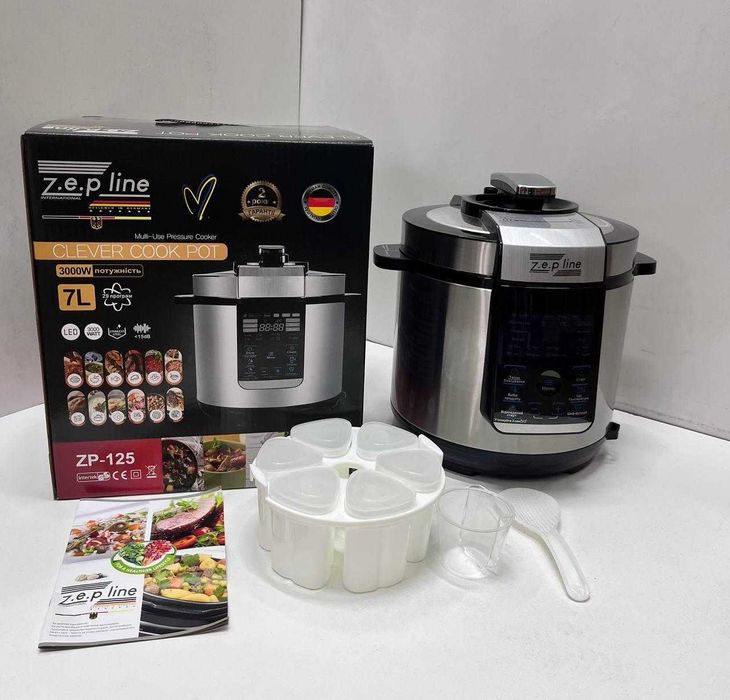 ХИТ! Мультиварка Скороварка Йогуртница на 29 программ Zepline ZP- 125