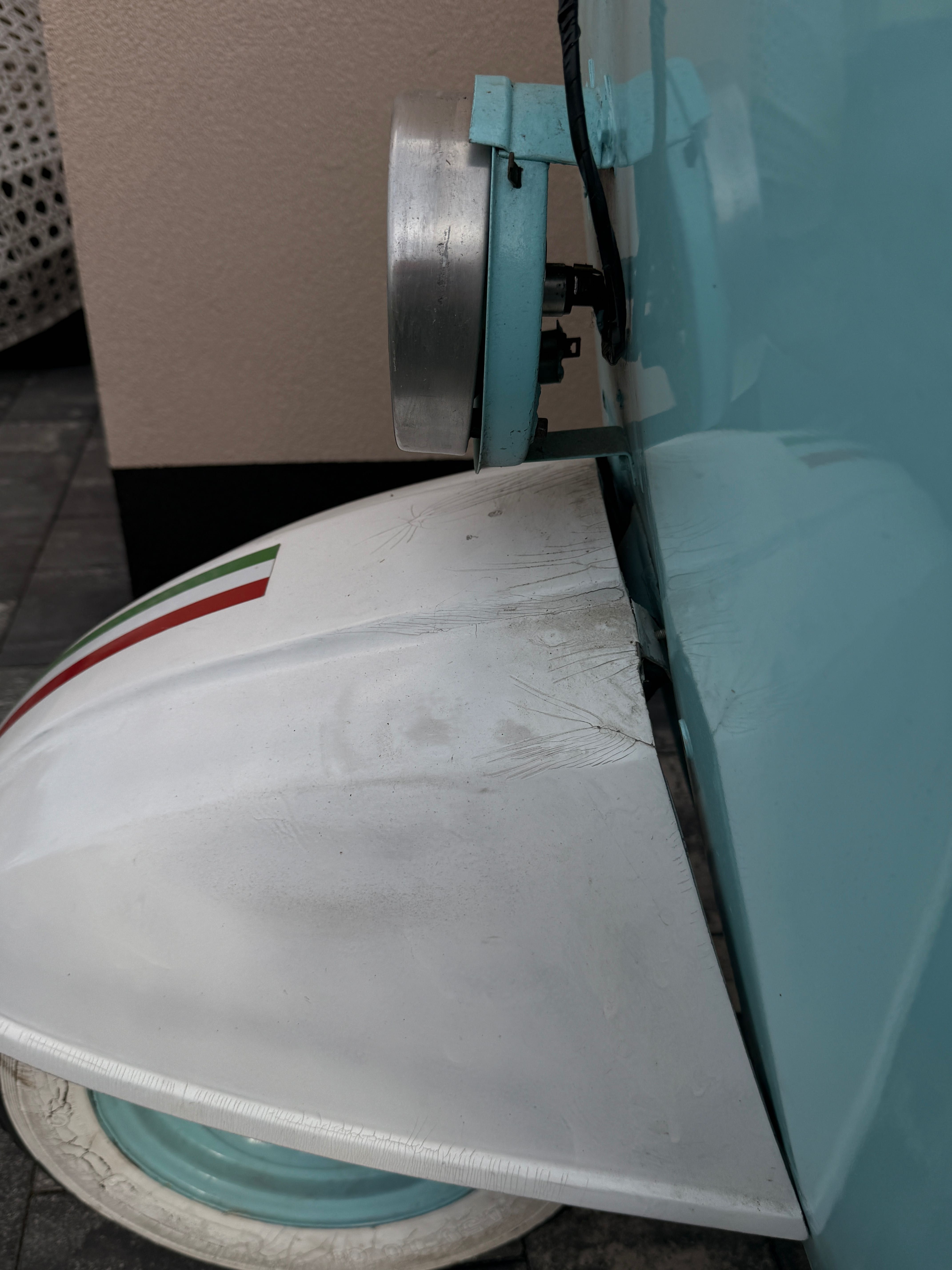Piaggio APE MP 500 prosecco van, 2 krany, duży, mobilny biznes