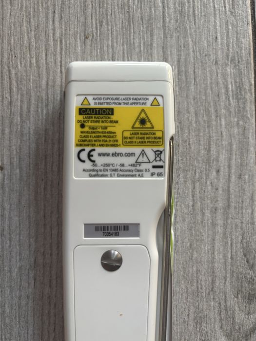 Pirometr i termometr bagnetowy HACCP ebro TLC 750i - L -50 - +250 °C