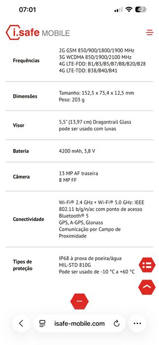 isafe mobile is655.2