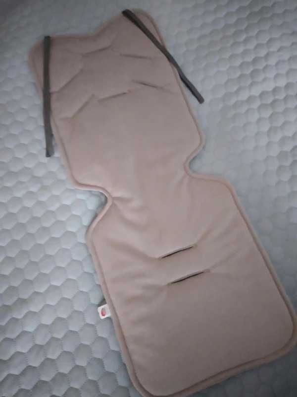 Wkładka do wózka Velvet +Bawełna Ochraniacz na pałąk bawełna + Velvet