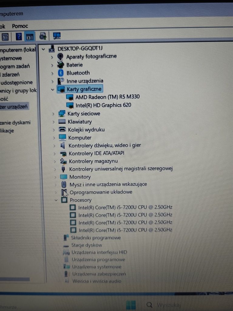 Laptop Dell Latitude 3480 14" Intel i5-7200U 8/256 SSD Bat. 2h AMD R5