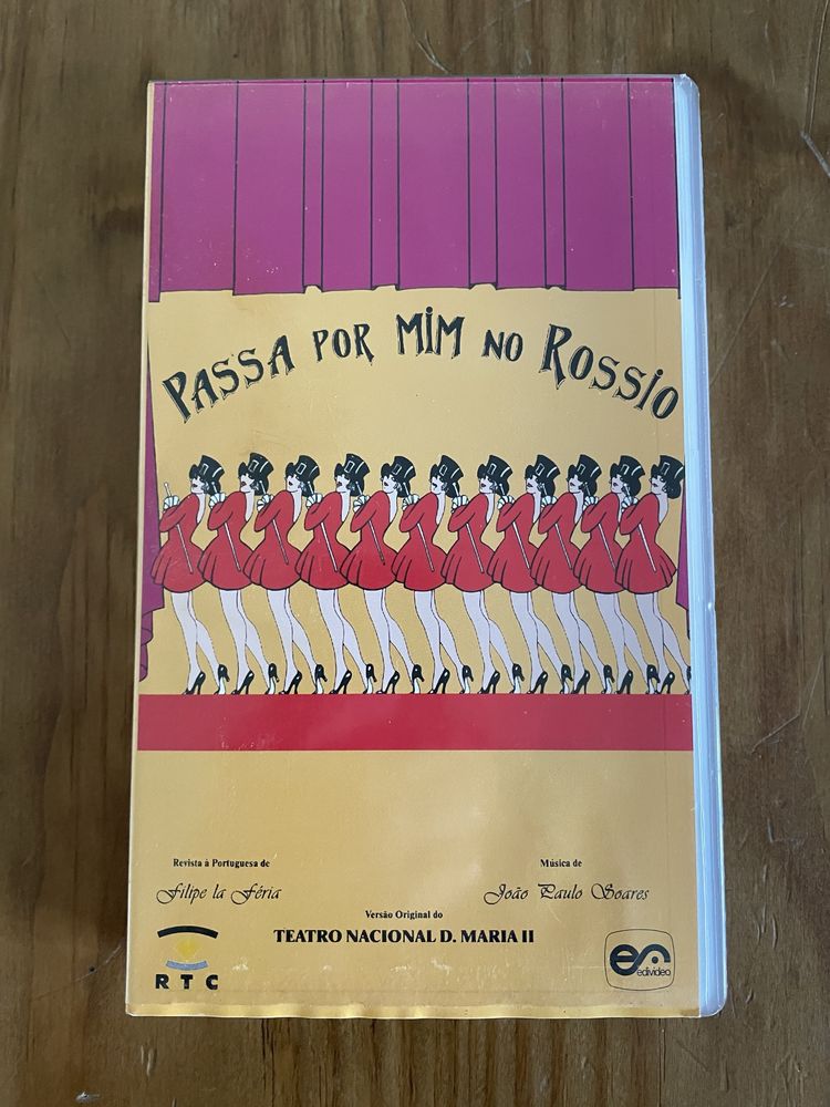 Cassete VHS Passa por mim no Rossio