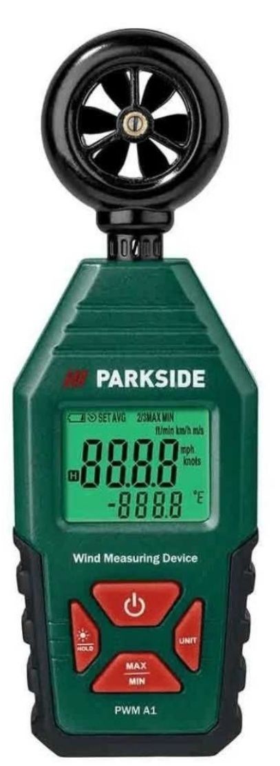 Анемометер Parkside PWM A1 , новий.
