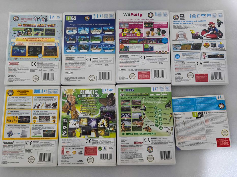 Jogos Nintendo Wii Mario Kart Legend Of Zelda Just Dance Sports Naruto
