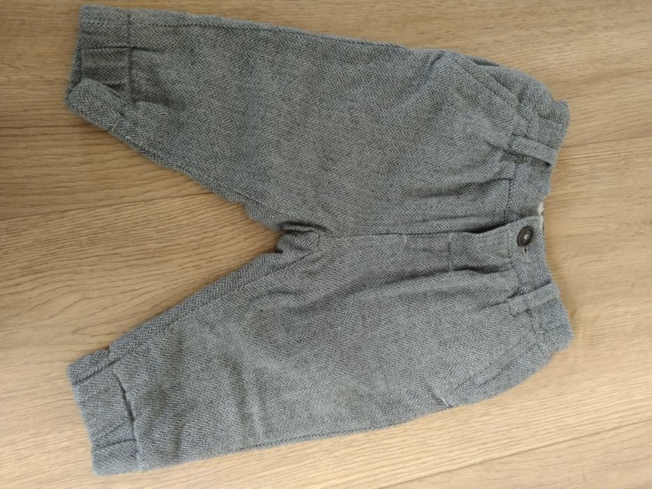 Ciepłe, eleganckie spodnie Next -74