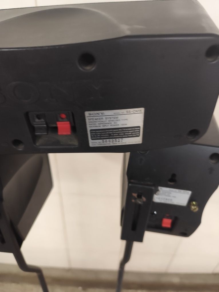 Colunas Sony grave mais dois médios agudos