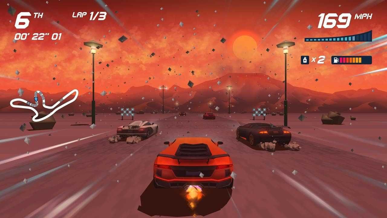Horizon Chase Turbo PS4 / PS5 - super wyścigi na dwóch