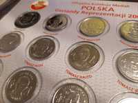 Euro piłkarze Polski - Gwiazdy Reprezentacji - 20 monet/medali