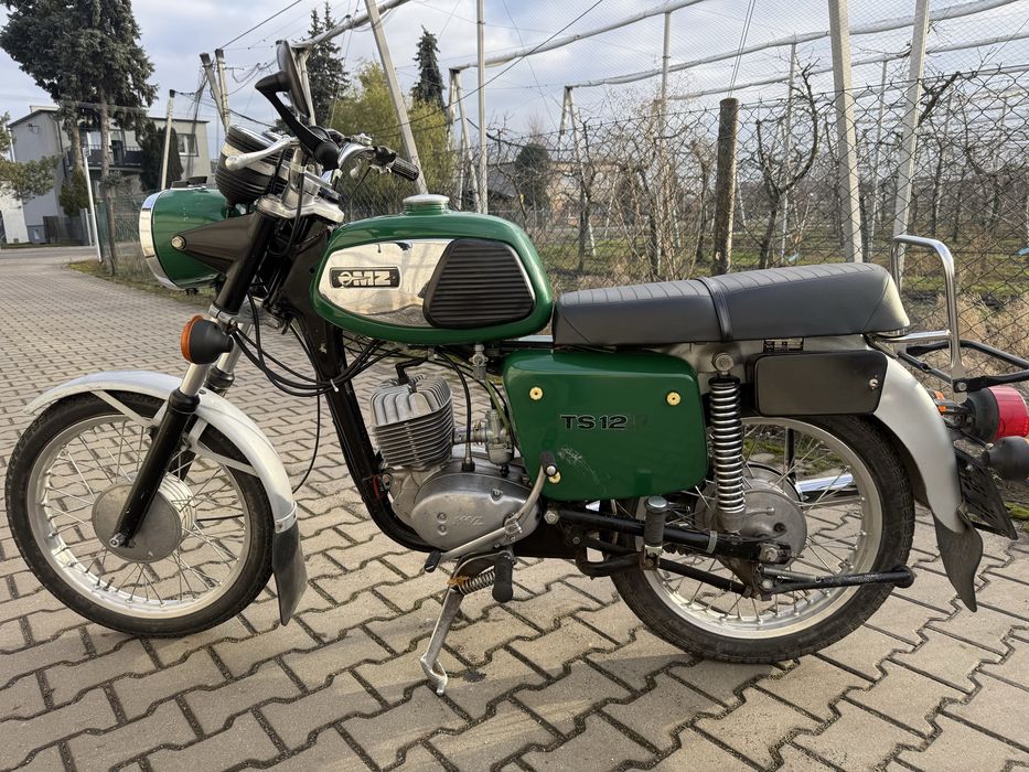 MZ TS 125 zapłon vape nowy silnik