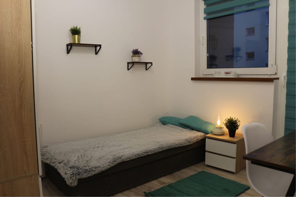 Pokój na LSM, Głęboka 22, balkon
