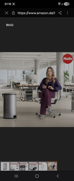 Kosz na śmieci hailo