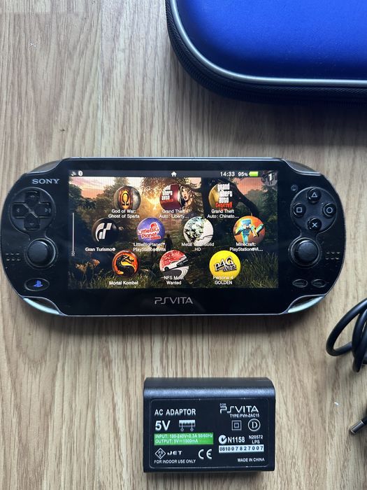 Ps Vita OLED (144Gb, 500+ Jogos)