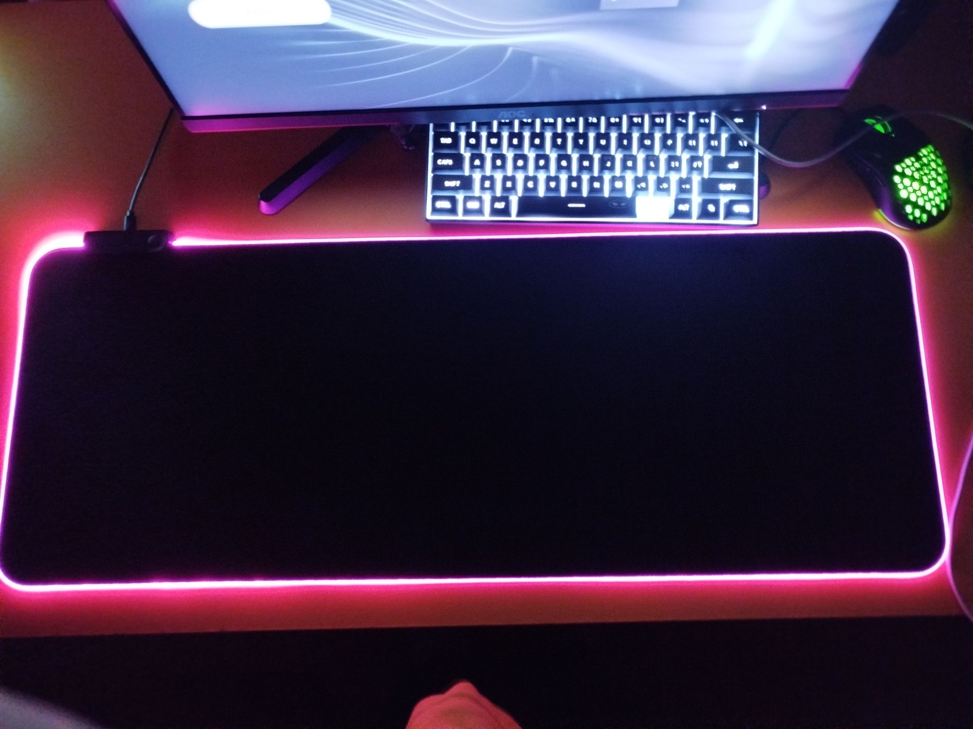 Mousepad xxl com led