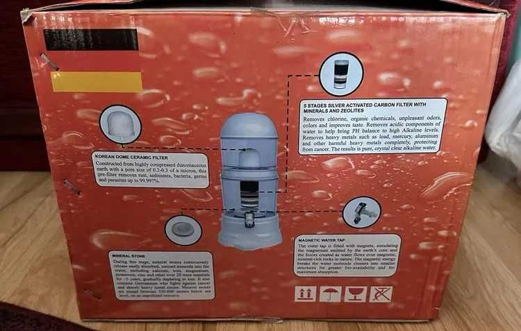 Dystrybutor Wody z Filtrem Filtr do wody ZILNER NOWY Made in Germany