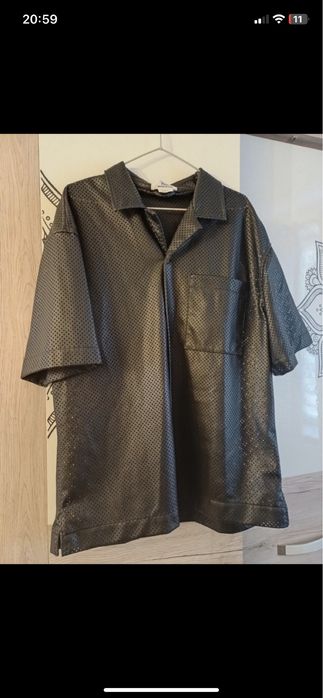 Koszula męska skórzana