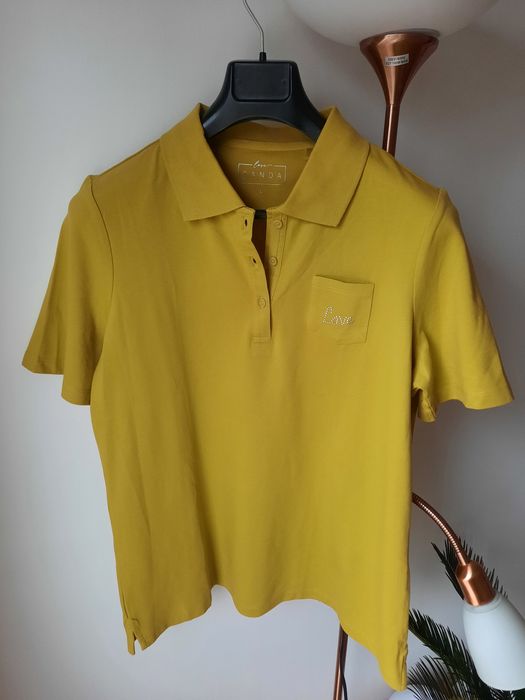 Koszulka polo damska Canda C&A L jak NOWA