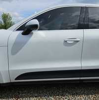 Porsche macan drzwi lewe przednie przód białe ls9r bez malowania orygi