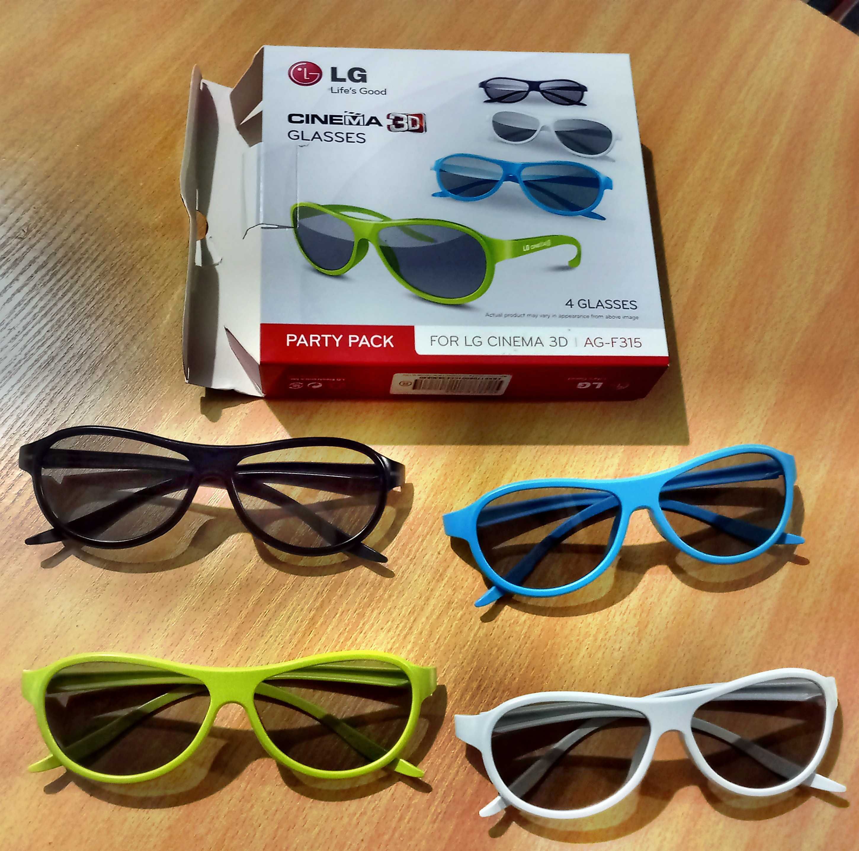 Okulary 3D LG AG-F315